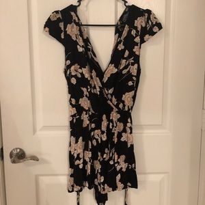 Floral Romper.